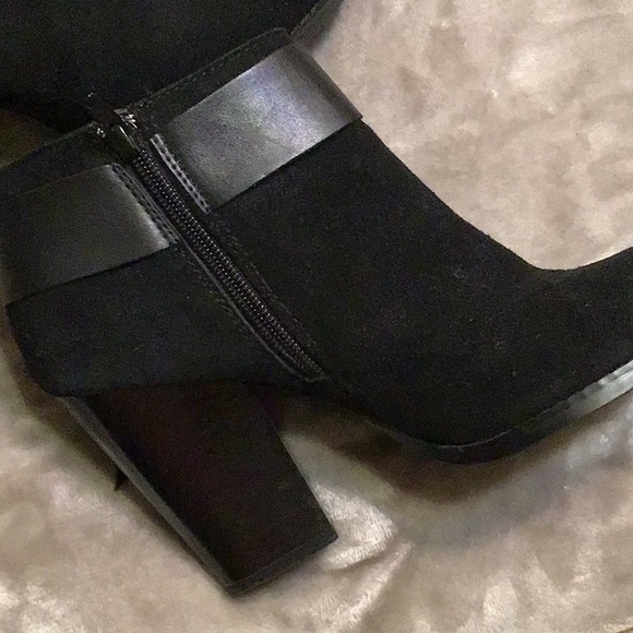 Black, Kenzie, leather ankle boots - Picture 3 of 5
